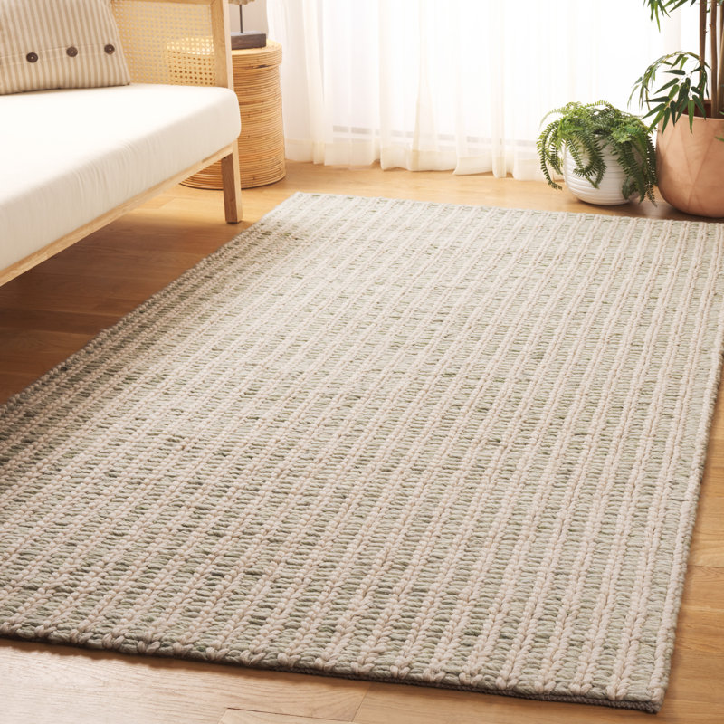 Dupont 225 Hand Loomed Performance Striped Rug, Rectangle 5' x 8'