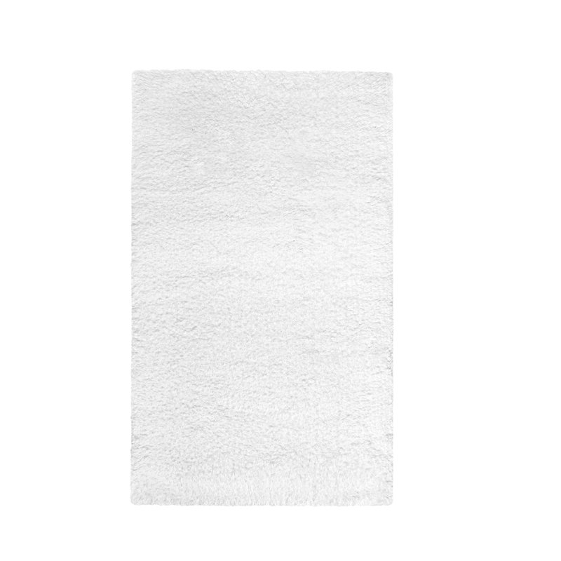 Egoist Bath Rug, 20" W x 31" L, White