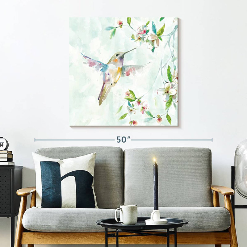 Crowle Delicate Hummingbird I, 30" H x 30" W