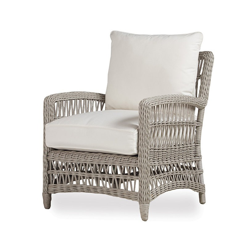 Mackinac Outdoor Lounge Chair, Azulu Twine