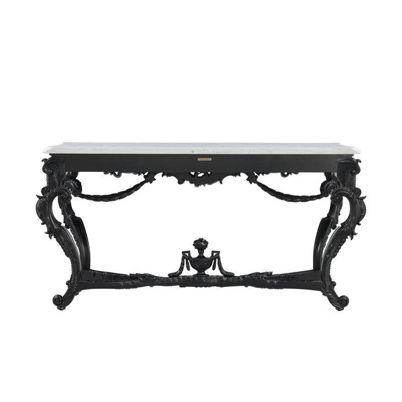 Spencer London 74'' W Marble Console Table