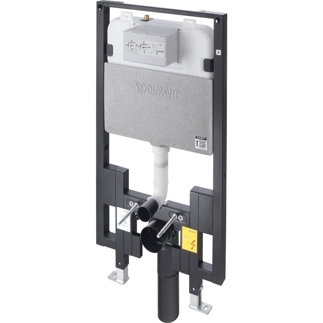 Durasystem 45.25" x 23.25" Toilet In-Wall Tank & Carrier Duravit