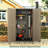 50 in. W x 29 in. D x 79.53 in. H Resin Vertical Tool Shed-101674918