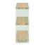 Lisson 81 cm H x 29 cm W Glass Cube Bookcase