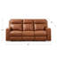 Diahanna 86'' Leather Reclining Sofa