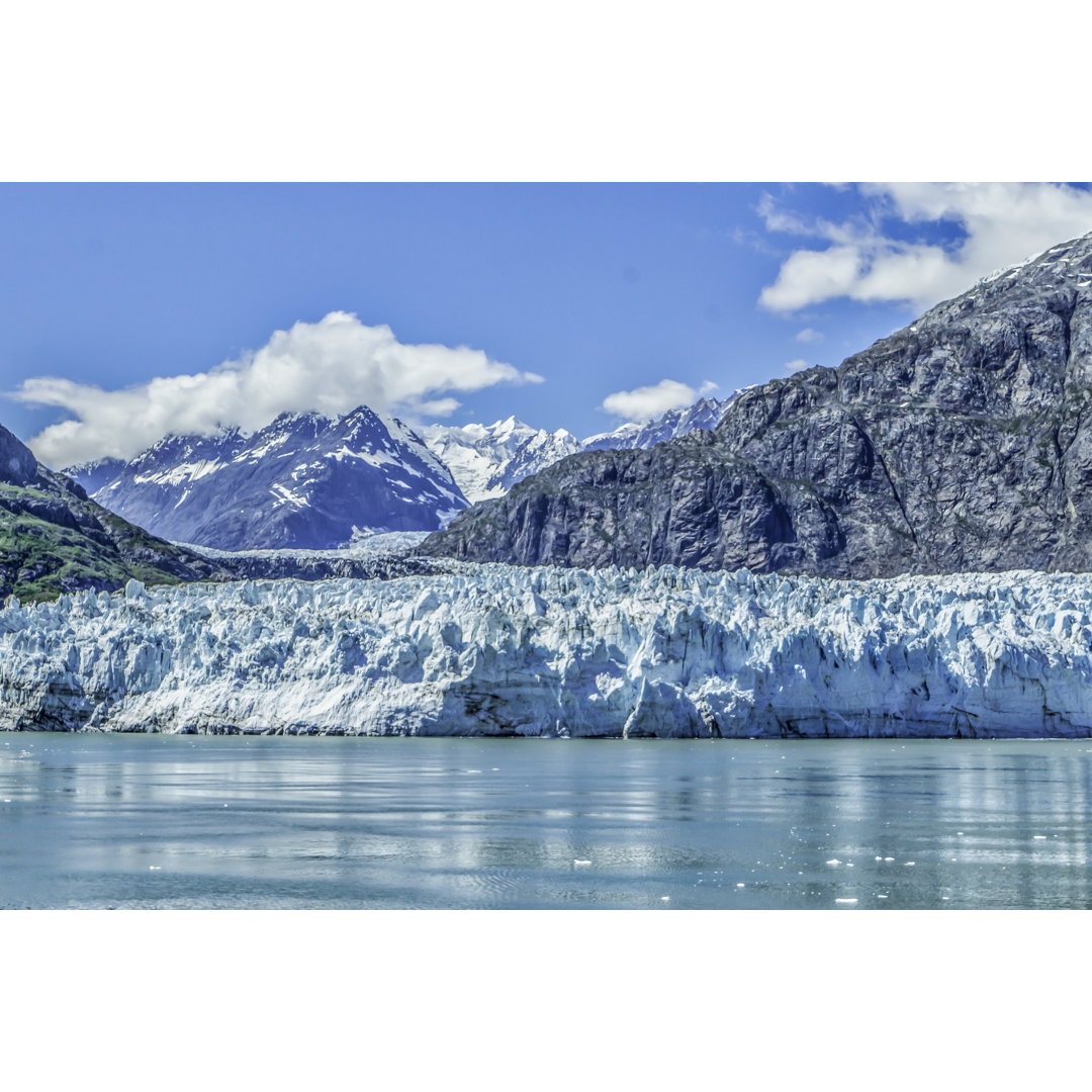 Glacier In Glacier Bay, Alaska - Wrapped Canvas Print