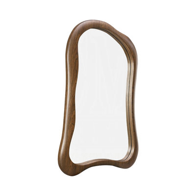 47,4 po W AENTENT MIROIR, NOYER FONCÉ