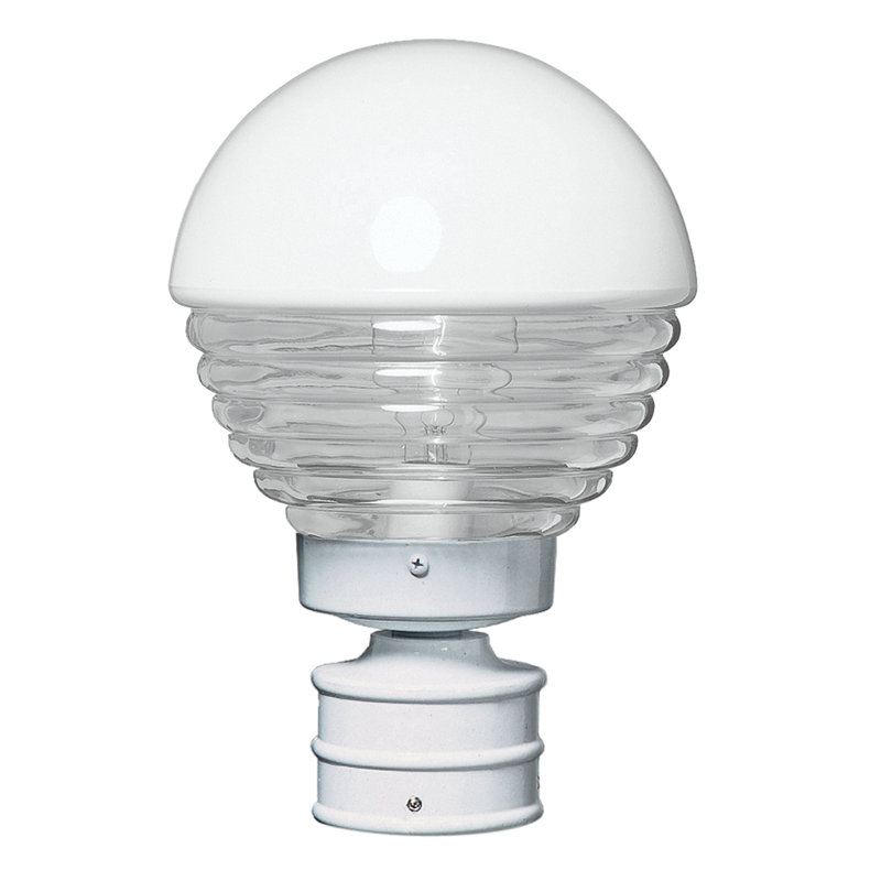 Tête de lanterne blanche 1 lumière Donnie