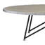 Table basse en bois Melgar Table basse ovale Table basse rustique-99309330