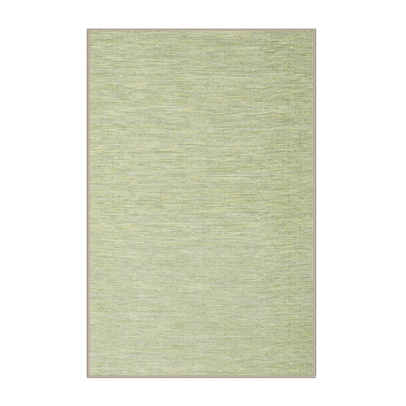 Tapis zone verte claire contemporaine, Rectangle 5 pi x 7 pi