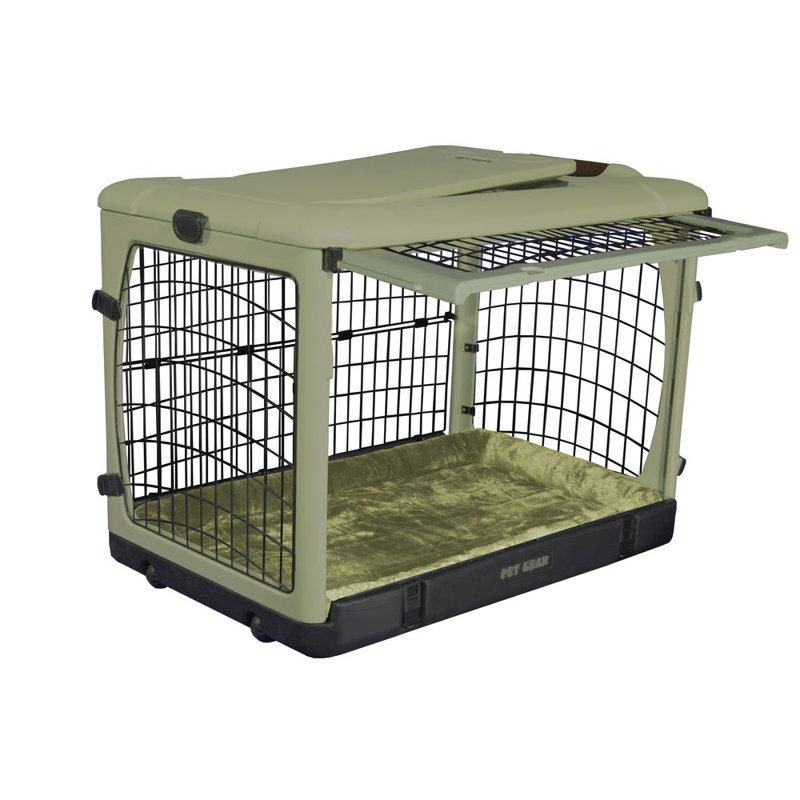 Cage pour animal Deluxe, Petit (H 21 po x l 18 po x P 26 po), Sauge