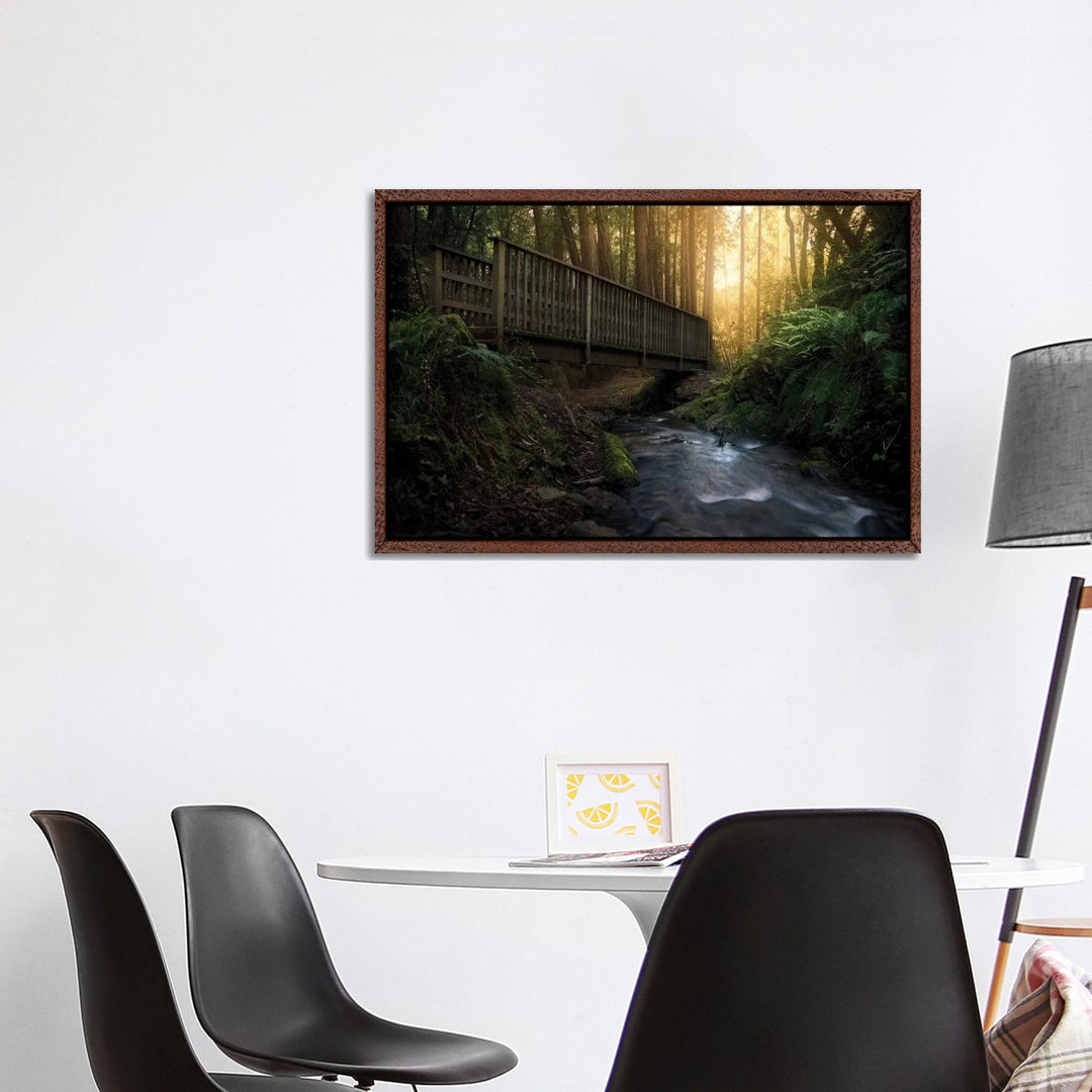 Cascade von Steve Berkley - Galerie-verpackte Leinwand Giclée auf Leinwand