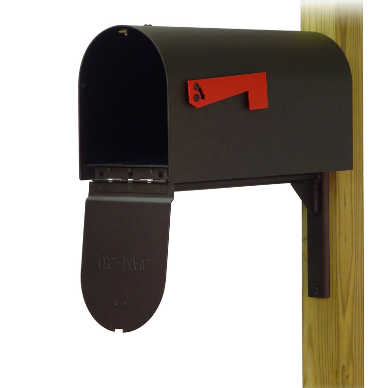 Titan Steel Post Mounted Mailbox