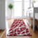 Premium Machine Washable Cerrito AMF501 Red Rug