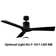 54" Aviator 3 - Blade Outdoor/Indoor Smart Propeller Ceiling Fan with Wall Control, Works With Alexa and iOS or Android App