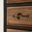 Solid Wood Apothecary Rectangle Accent Chest