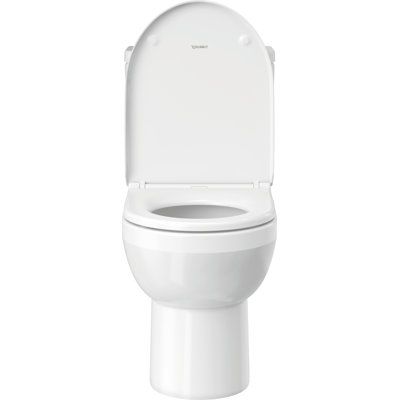 Duravit Dual-Flush Elongated Two-Piece Toilet (Seat Not Included)