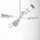 Florence 6 Light Metal Dimmable Sputnik Chandelier