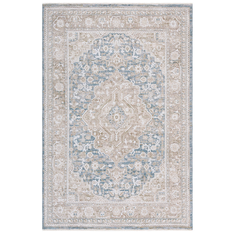 Finley Performance Oriental Indoor Rug, Rectangle 5'3" x 7'6"