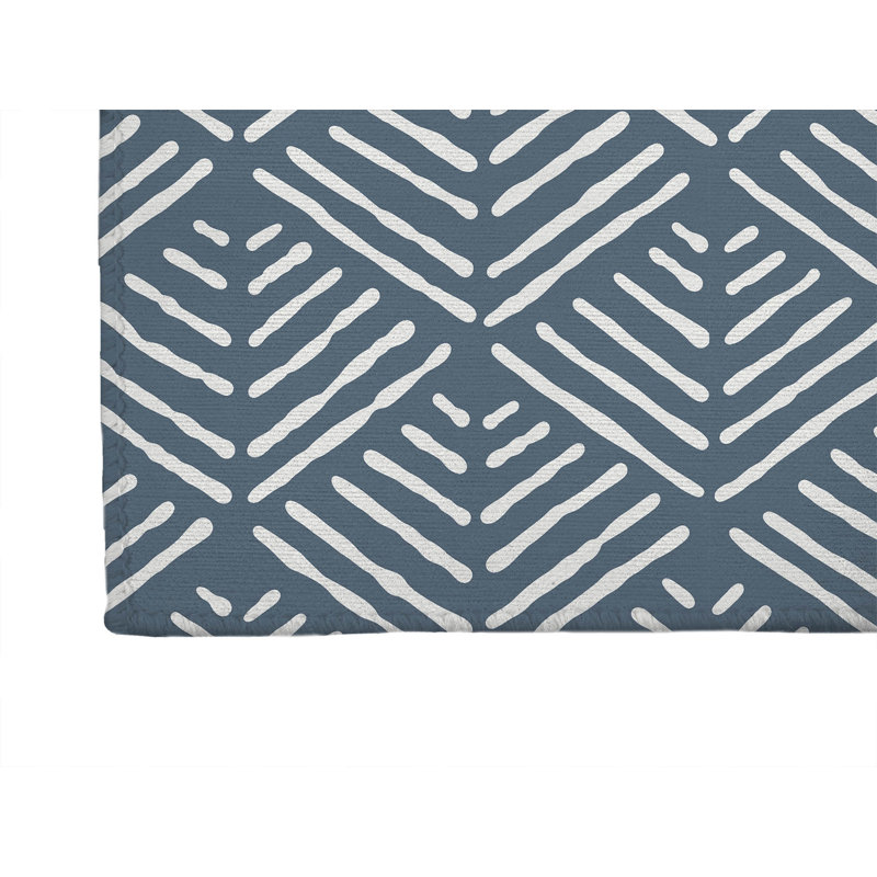 Tribal Dreamer Non-Slip Outdoor Rug, Runner 2'6" x 8'