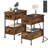 2- Drawer End Table and Built-In Outlets