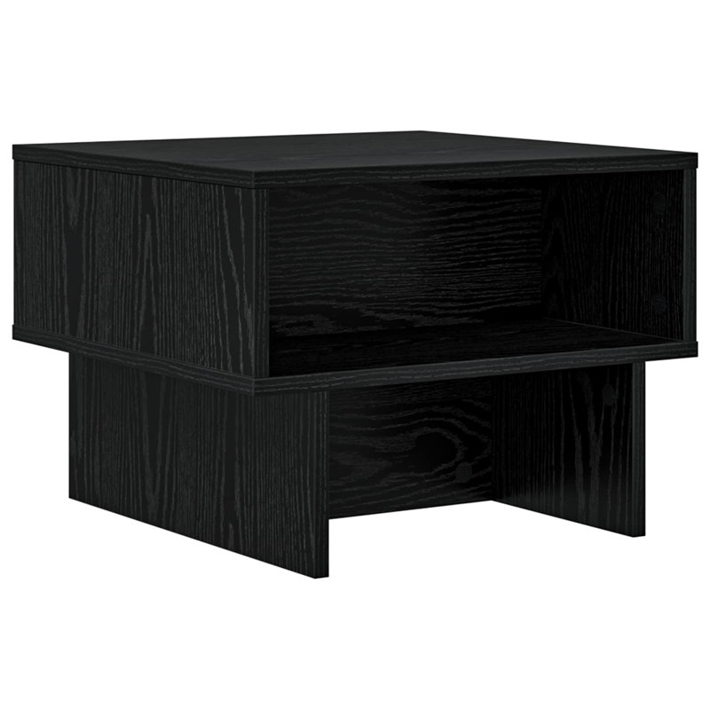 Coffee Table with Storage, 35cm. H x 48cm. L x 46cm. W, Black Oak