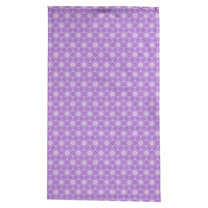 Nappe à cercles ornés Leffel, Violet