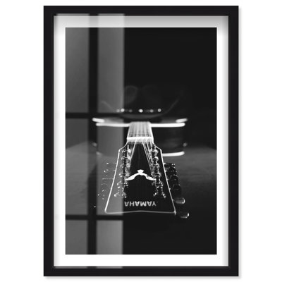 Soul Instrument Shadowbox Print Framed Photography by Notoriart, Black Frame, 37 x 55