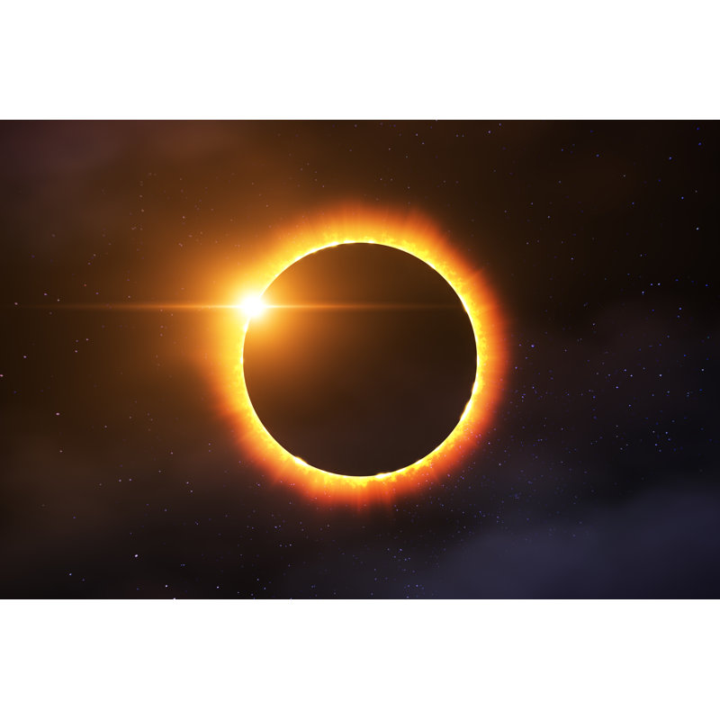 Solar Eclipse by DKosig - Wrapped Canvas Print, 51cm H x 76cm W x 3.8cm D