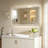 LED Bathroom Vanity Mirror with Dimmable 3-Color Temperature Anti-Fog Tempered Glass,Shatter-Proof,UL Listed-1884743398