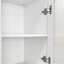 Armoire de cuisine avec étagère de rangement coulissante multifonctionnelle, armoire de rangement de style campagnard avec portes en verre, organisateurs de garde-manger pour la cuisine, armoire de bar, salle à manger
