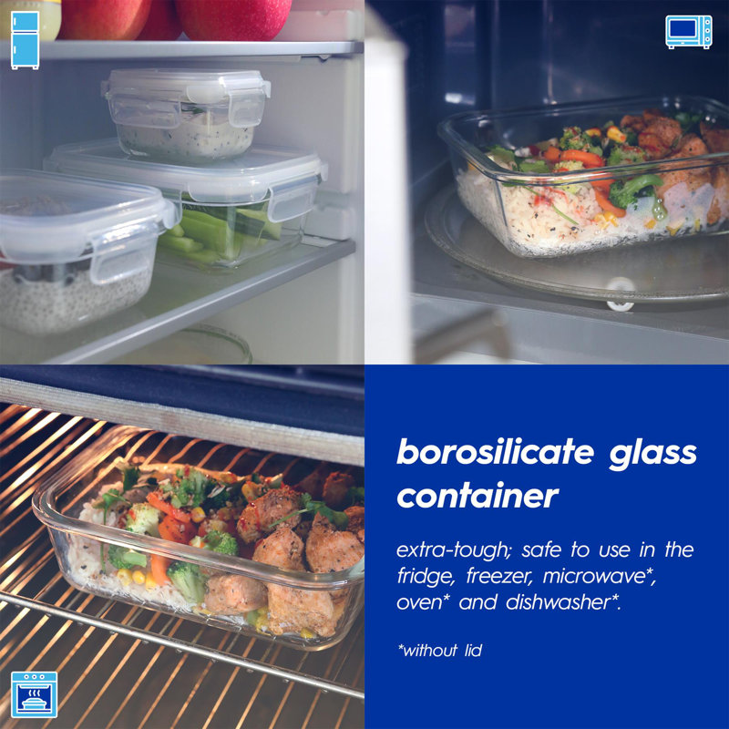 Glass Food Storage Container