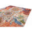 Hand Knotted Wool Area Rug in Rust