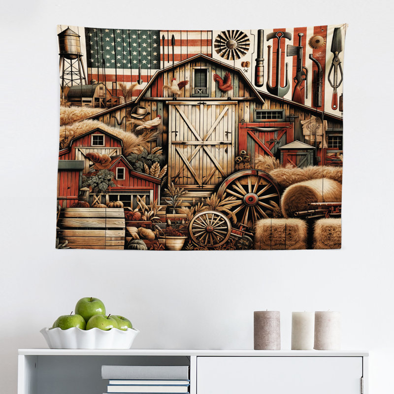 Microfiber Tapestry, 23" H x 28" W