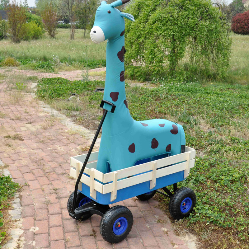Chariot de jardin pour l'extérieur, Bleu