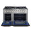 Ancona 48” 6.7 cu. Ft Double Oven Dual Fuel Range with 8 Burners with Griddle and Convection Oven-91388365-91388369