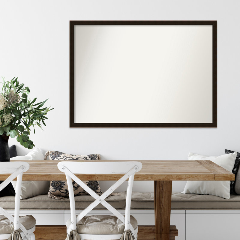 Miroir d'appoint en bois non biseauté Drakaar, 29 po x 40 po