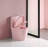 1.1/1.60 GPF Dual-Flush One Piece Toilet, Water-Saving Elongated Comfort Height Floor Mounted, Soft Close 1000 Gram Map Flushing Score Toilet, Rose-122583346