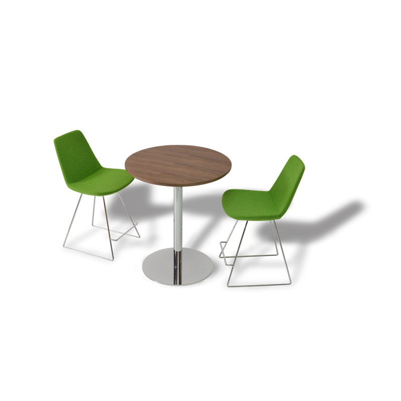 Eiffe Wire Bar & Counter Stool, Pistachio Camira Wool, Counter Stool (24" Seat Height)