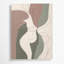 Abstrait art figuratif beige sur toile 63-475253356