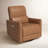 Santo Genuine Leather Swivel Power Recliner-107225110