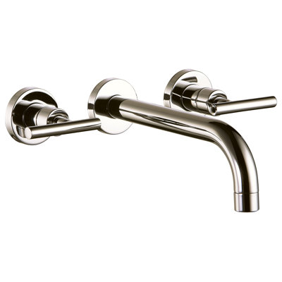 Wall Mounted Optional 2-handle Bathroom Faucet