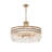 Pivot 4 - Light Dimmable Drum Chandelier