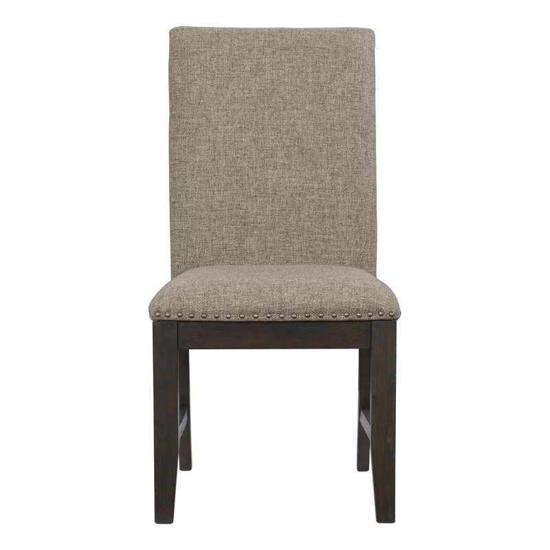 Chaise d’appoint rembourrée en beige Mclin