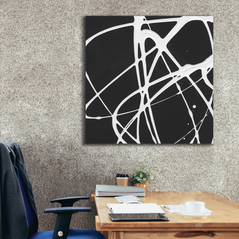 'Tumbling Down 2'  by Moira Hershey Canvas Wall Art, 37" H x 37" W x 1.5" D