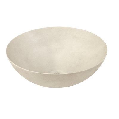 RITA & LOLA Home 400mm L x 400mm W Porcelain Circular Sink