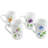 4 Piece Coffee Mug Set