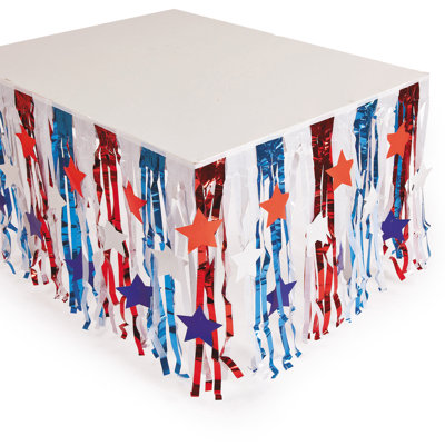 Disposable Independence Day Tablecloth
