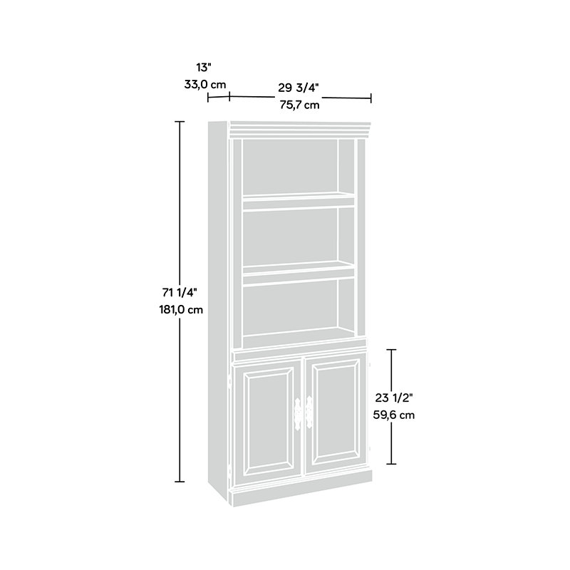Yahia Bookcase Storage Bookcase