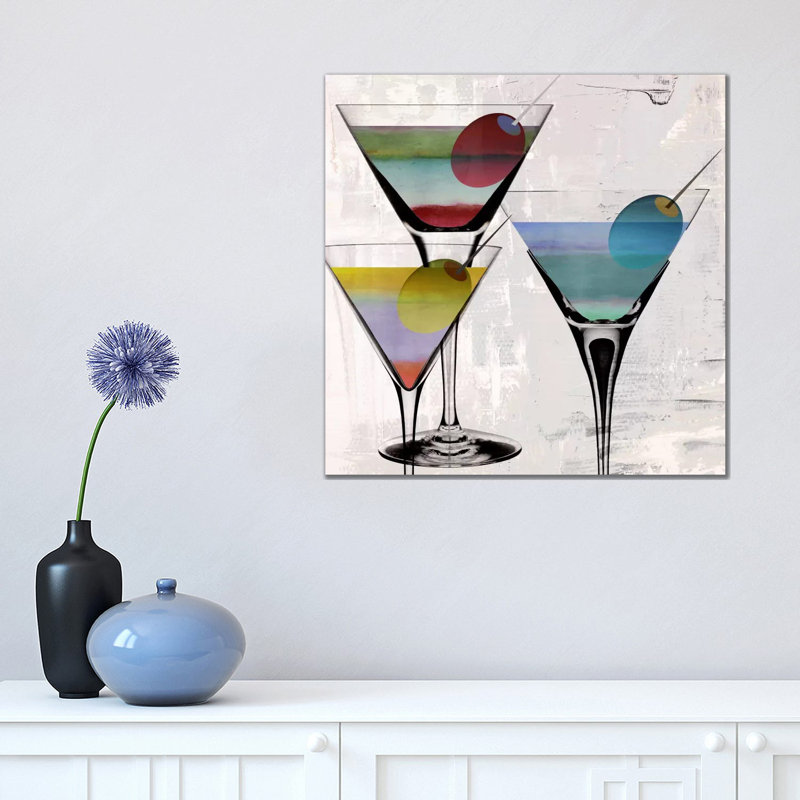 Cafe Prism II 1 Piece Wrapped Canvas Painting, 45.72 cm H x 45.72 cm W x 1.91 cm D